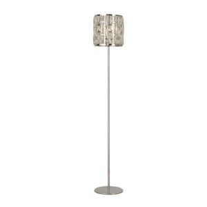 Bijou lampa podłogowa 1xE27 chrom EU6589CC
