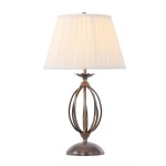 Aegean lampka stołowa 1xE27 patyna AG-TL-AGED-BRASS