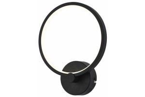 Ragi kinkiet 1xLED/8W czarny 234601-02