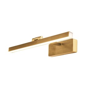 Corfu kinkiet obrazowy 1xLED/8W satynowy mosiądz 79824-40SB