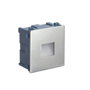 Mur Inox lampa zewnętrzna do zabudowy 1xLED/1W MR05