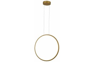Ragi D50 lampa wisząca 1xLED/28W złota 334631-09