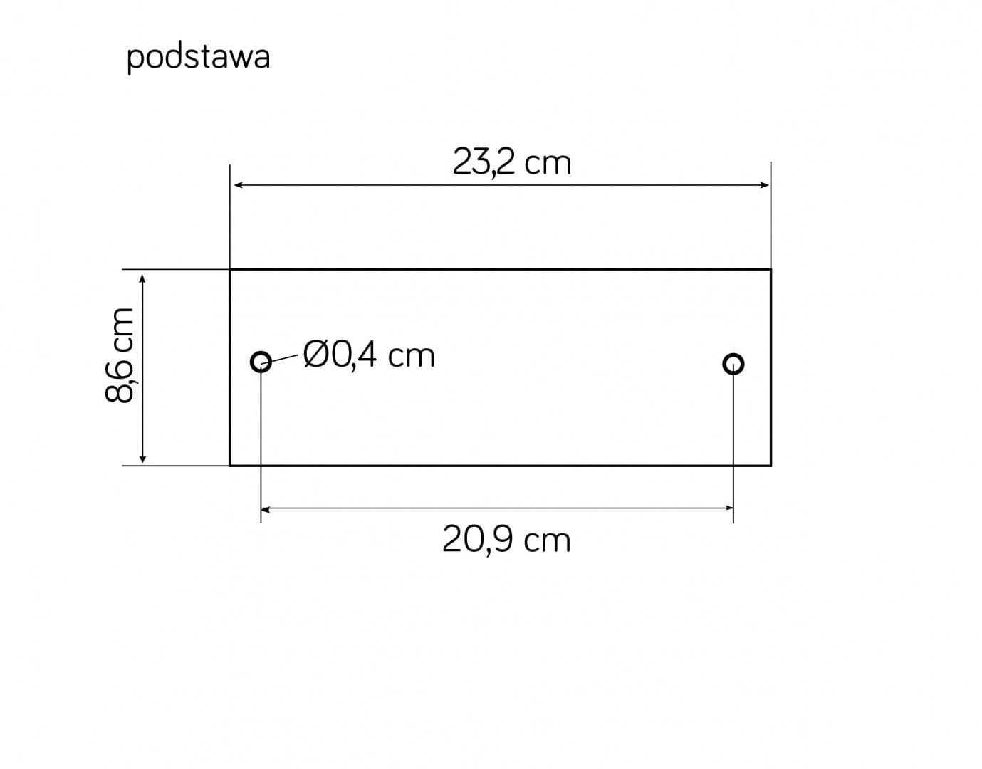 Lampa stojąca Arma Solar H50 w kolorze ciemnego popielu, z jedną diodą LED o mocy 2W. Podstawa prostokątna o wymiarach 23,2 cm x 20,9 cm i wysokości 8,6 cm, z otworem o średnicy 0,4 cm, idealna do ogrodu.