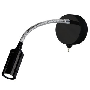 Flexy Wall LED kinkiet 1xLED/0,75W czarny/chrom 2256BK