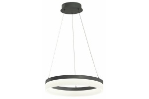 Cornelia lampa wisząca 1xLED/24W czarna 330601-02