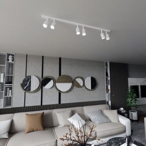 Flash lampa sufitowa (spot) 6xGU10 biała  1313/6