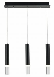 Gwen lampa wisząca 3xLED/15W czarna 330503-02
