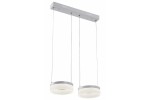 Nicki lampa wisząca 2xLED/24W biała 330202-01