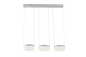 Nicki lampa wisząca 3xLED/60W biała 330203-01