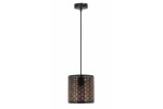Tuluza lampa wisząca 1xE27 czarna 340501-02