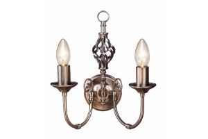 Aimee kinkiet 2xE14 patyna 223902-04