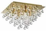 Lancaster Crystal lampa sufitowa 5xE14 złota 627805-03