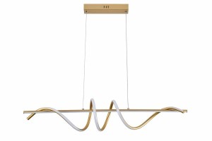 Serpent lampa wisząca 1xLED/34W złota 339701-09