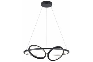 Gilian lampa wisząca 3xLED/40W czarna 340001-30