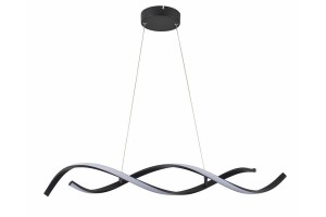 Jersey lampa wisząca (z pilotem) 1xLED/21W czarna 336801-30