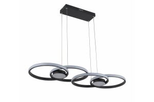 Audia lampa wisząca 6xLED/48W czarna 336301-30