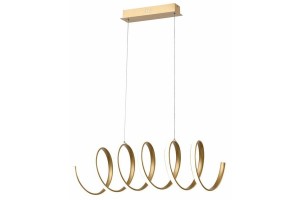 Ribbon lampa wisząca 1xLED/40W złota 336401-09