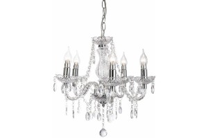 Marie żyrandol 5xE14 chrom/przezroczysty 128305-06