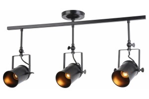 Gemma lampa sufitowa (spot) 3xE27 czarna 638003-02