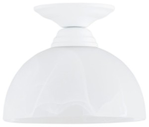 Frella lampa sufitowa 1xE27 biała O3460 P1 BIA