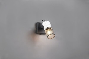 Tosh kinkiet (spot) 1xE14 czarny/antyczna biel 804370134