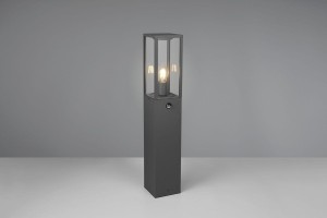 Koriel H80 lampa ogrodowa stojąca z czujnikiem ruchu 1XE27 antracyt  DL142401869