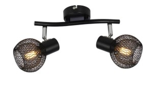 Loretto lampa sufitowa (spot) 2xE14 czarna 830702-02