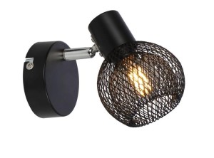 Loretto kinkiet (spot) 1xE14 czarny 830701-02