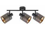 Tuluza lampa sufitowa (spot) 3xE14 czarna 840503-02