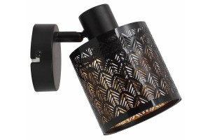 Tuluza kinkiet (spot) 1xE14 czarny 840501-02