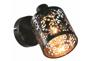 Kiga kinkiet (spot) 1xE14 czarny 830801-02