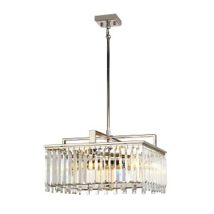 Aries lampa wisząca 4xE27 polerowany chrom ARIES-4P-L