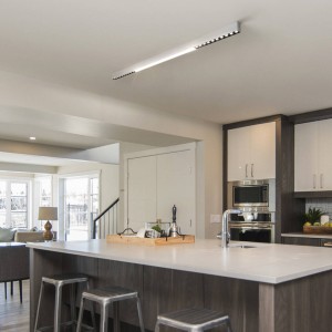 Linia Premium lampa sufitowa 1xLED/40W/4000K biała/czarna