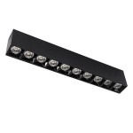 Linia lampa sufitowa LED/30W/4000K czarna