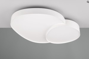 Rise plafon z pilotem 1xLED/45W biała 647519231