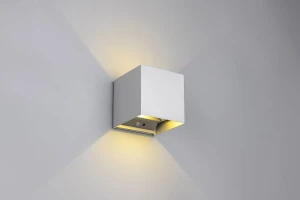Talent kinkiet zewnętrzny z czujnikiem ruchu i zmierzchu 2xLED/1W tytan R27759187