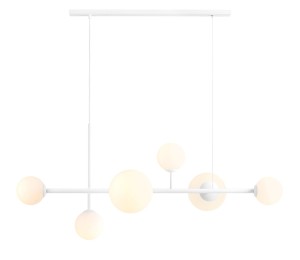 Dione lampa wisząca 6-punktowa listwa biała 1092K_2