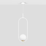 Malta lampa wisząca 1xE14 biała K-5300