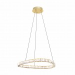 Athesa lampa wisząca (z pilotem) 1xLED/25W złota MD3169-1-3GT 