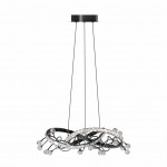 Maia lampa wisząca (z pilotem) 1xLED/26W czarna MD3481-1S-3BCT