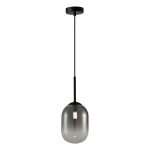 Alias D12 lampa wisząca 1xE14 czarna ML0322