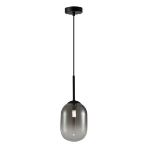 Alias D12 lampa wisząca 1xE14 czarna ML0322