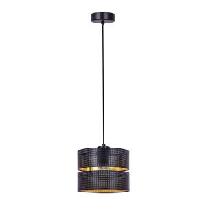 Zimbo D20 lampa wisząca 1xE27 czarna K-5220