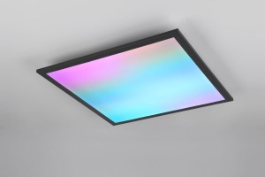 Beta plafon (z pilotem) 1xLED/18W/RGBW czarny R67664532