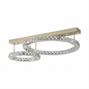 Girona lampa sufitowa 2xLED/36W złota MX3713-2-3GT