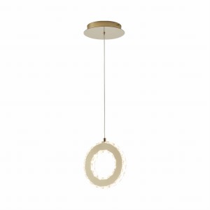 Girona lampa wisząca 1xLED/10W złota MD3713-1-3GT