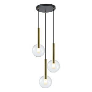 Niko lampa wisząca 3xG9 złota ML0332