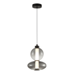 Daphne lampa wisząca 1xLED/12W czarna ML0344