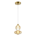 Daphne lampa wisząca 1xLED/12W złota ML0345