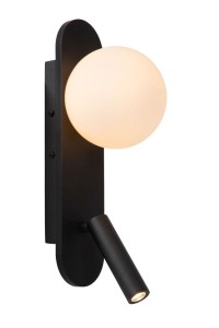 Kelly kinkiet 1xG9+1xLED/3,5W  czarny 77287/05/30
